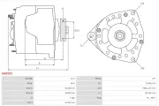 Generator 12 V AS-PL A6850S