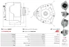 Generator 12 V AS-PL A6853S Bild Generator 12 V AS-PL A6853S