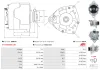 Generator 12 V AS-PL A6861S Bild Generator 12 V AS-PL A6861S