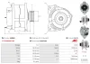 Generator 12 V AS-PL A6866S Bild Generator 12 V AS-PL A6866S