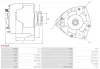 Generator 12 V AS-PL A9018SR Bild Generator 12 V AS-PL A9018SR