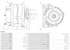 Generator 12 V AS-PL A9037 Bild Generator 12 V AS-PL A9037