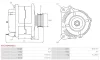 Generator 12 V AS-PL A9127(MANDO) Bild Generator 12 V AS-PL A9127(MANDO)