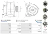 Generator 12 V AS-PL A9128(MANDO) Bild Generator 12 V AS-PL A9128(MANDO)