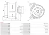 Generator 12 V AS-PL A9163 Bild Generator 12 V AS-PL A9163