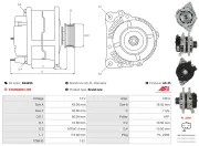 Starter 12 V 2 kW AS-PL S0026SR