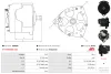 Generator 12 V AS-PL A6847S Bild Generator 12 V AS-PL A6847S