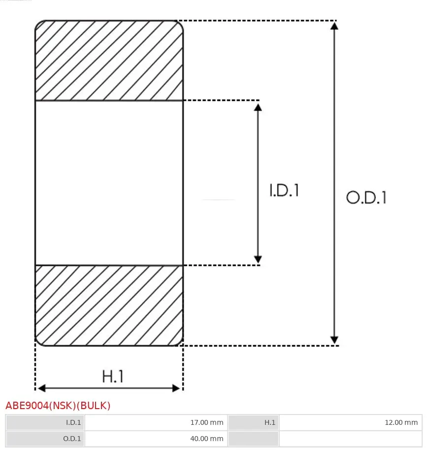 Lager AS-PL ABE9004(NSK)(BULK) Bild Lager AS-PL ABE9004(NSK)(BULK)