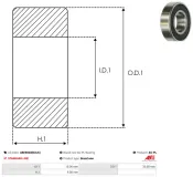 Generatorfreilauf AS-PL AFP0077(INA)