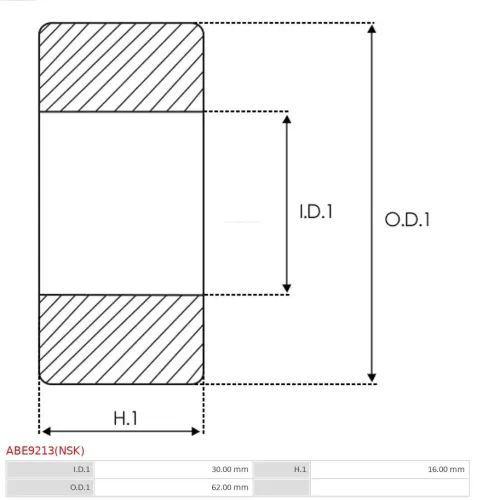 Lager AS-PL ABE9213(NSK) Bild Lager AS-PL ABE9213(NSK)