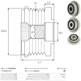 Generatorregler 12 V AS-PL ARE0131(BOSCH)