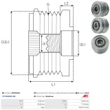 Generatorfreilauf AS-PL AFP6001(V)