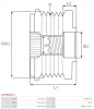 Generatorfreilauf AS-PL AFP3022(V) Bild Generatorfreilauf AS-PL AFP3022(V)