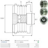 Starter 12 V 1,8 kW AS-PL S0678PR