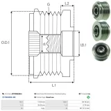 Generatorregler 12 V AS-PL ARE0164P