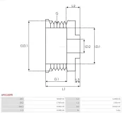 NOx-Sensor, Harnstoffeinspritzung 12 V AS-PL NOX9363