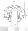 Gleichrichter, Generator AS-PL ARC0160 Bild Gleichrichter, Generator AS-PL ARC0160