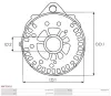 Schutzkappe, Generator AS-PL ARC3161S Bild Schutzkappe, Generator AS-PL ARC3161S