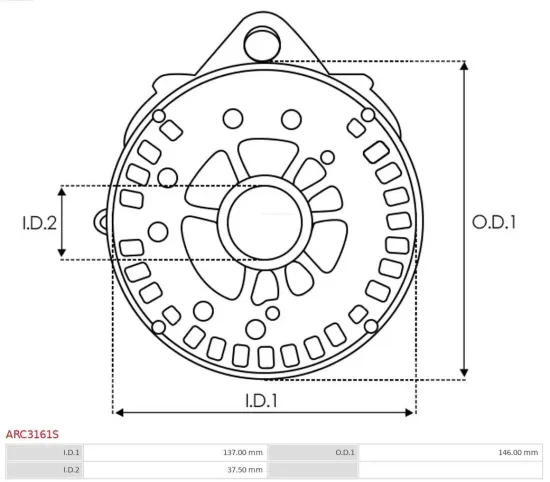 Schutzkappe, Generator AS-PL ARC3161S Bild Schutzkappe, Generator AS-PL ARC3161S