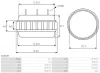 Stator, Generator 24 V AS-PL AS2018S Bild Stator, Generator 24 V AS-PL AS2018S