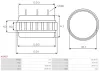 Stator, Generator 12 V AS-PL AS3027 Bild Stator, Generator 12 V AS-PL AS3027