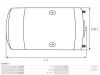 Generator 12 V AS-PL A0955S Bild Generator 12 V AS-PL A0955S
