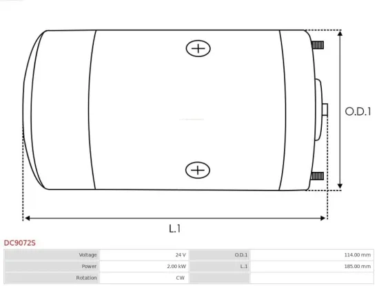 Generator 12 V AS-PL A3439PR Bild Generator 12 V AS-PL A3439PR