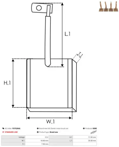 Generator 12 V AS-PL A3197(VALEO) Bild Generator 12 V AS-PL A3197(VALEO)