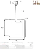Starter 12 V 1 kW AS-PL S5037