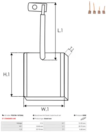 Generator 12 V AS-PL A3239S Bild Generator 12 V AS-PL A3239S
