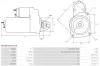 Starter 12 V 0,7 kW AS-PL S0046(BOSCH)PR Bild Starter 12 V 0,7 kW AS-PL S0046(BOSCH)PR
