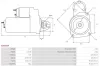 Starter 12 V 1,1 kW AS-PL S0054SR Bild Starter 12 V 1,1 kW AS-PL S0054SR