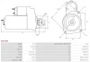 Starter 12 V 1,4 kW AS-PL S0073PR Bild Starter 12 V 1,4 kW AS-PL S0073PR
