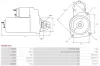 Starter 12 V 1,1 kW AS-PL S0088(SEG) Bild Starter 12 V 1,1 kW AS-PL S0088(SEG)