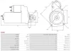 Starter 12 V 2,3 kW AS-PL S0089 Bild Starter 12 V 2,3 kW AS-PL S0089