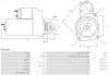 Starter 12 V 2,4 kW AS-PL S0101PR Bild Starter 12 V 2,4 kW AS-PL S0101PR