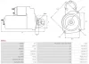 Starter 12 V 2,2 kW AS-PL S0161 Bild Starter 12 V 2,2 kW AS-PL S0161