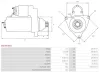 Starter 12 V 2,2 kW AS-PL S0270(SEG) Bild Starter 12 V 2,2 kW AS-PL S0270(SEG)