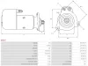 Starter 24 V 5,4 kW AS-PL S0327 Bild Starter 24 V 5,4 kW AS-PL S0327