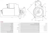 Starter 12 V 1,4 kW AS-PL S0386 Bild Starter 12 V 1,4 kW AS-PL S0386