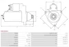 Starter 12 V 2 kW AS-PL S0523(SEG) Bild Starter 12 V 2 kW AS-PL S0523(SEG)