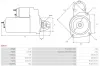 Starter 12 V 1,1 kW AS-PL S0572 Bild Starter 12 V 1,1 kW AS-PL S0572