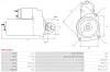 Starter 12 V 1,7 kW AS-PL S0611(SEG) Bild Starter 12 V 1,7 kW AS-PL S0611(SEG)