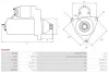 Starter 12 V 1 kW AS-PL S0629SR Bild Starter 12 V 1 kW AS-PL S0629SR