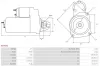 Starter 12 V 1,4 kW AS-PL S0783S Bild Starter 12 V 1,4 kW AS-PL S0783S