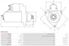 Starter 12 V 2,2 kW AS-PL S0873(SEG) Bild Starter 12 V 2,2 kW AS-PL S0873(SEG)