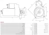 Starter 12 V 0,85 kW AS-PL S0929S Bild Starter 12 V 0,85 kW AS-PL S0929S