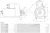 Starter 12 V 1,8 kW AS-PL S0953S Bild Starter 12 V 1,8 kW AS-PL S0953S