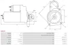 Starter 12 V 1,4 kW AS-PL S0957S Bild Starter 12 V 1,4 kW AS-PL S0957S