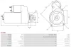 Starter 12 V 1,6 kW AS-PL S1184S Bild Starter 12 V 1,6 kW AS-PL S1184S